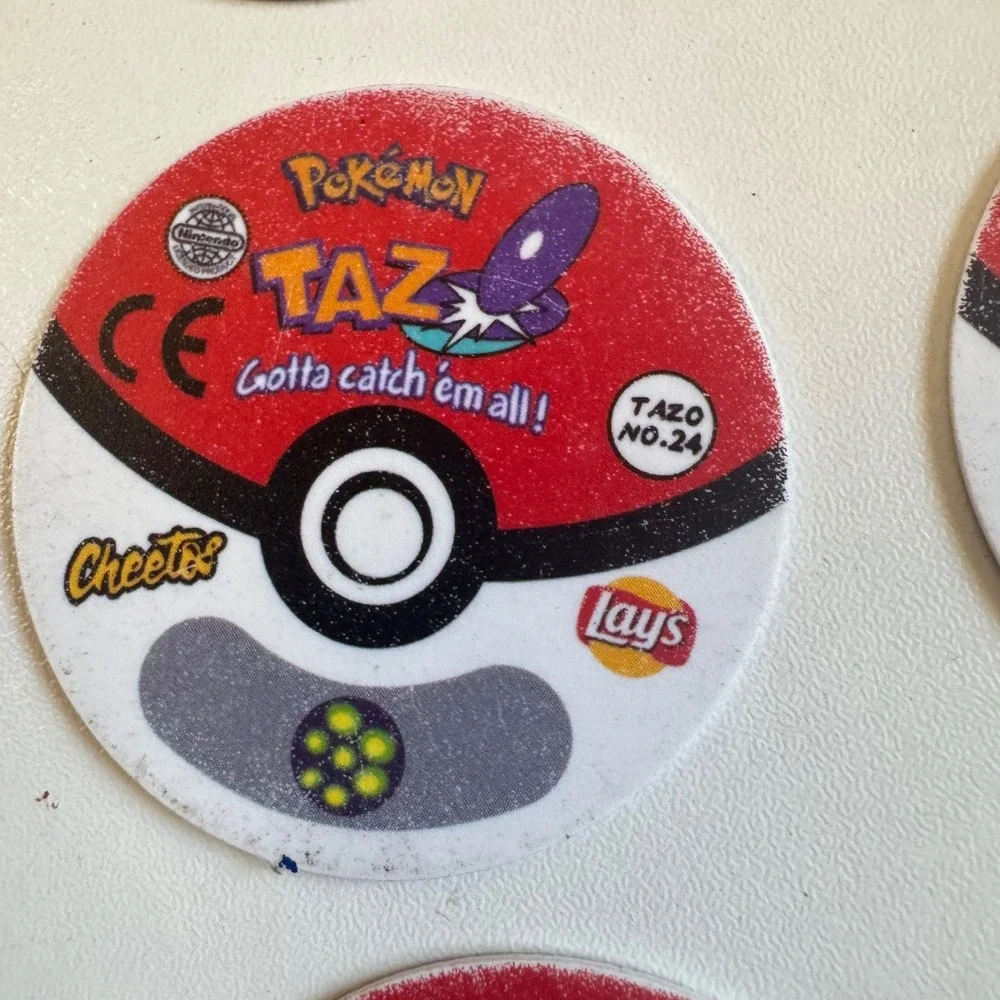 29pc Vintage 2000 Pokemon Tazo Lays Cheetos Collection Pogs Bulbasaur Nidoking